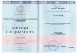 Гуркина Елизавета Николаевна